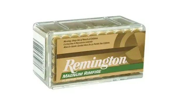 Remington Ammunition R22M1 RimFire Magnum 22 Mag 40 gr Jacketed Hollow Point (JHP) 50 Round Box