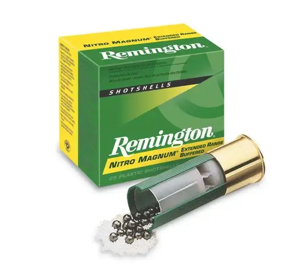 Remington Ammunition NM126 Nitro Mag 12 Gauge 3 1 5/8 oz 6 Shot 25 Round Box