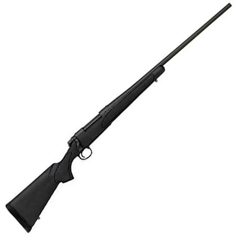 Remington Firearms 700 SPS Compact 7mm-08 Rem 4+1 20" Black w/Gray Panels Fixed w/Overmolded Gripping Panels Stock Matte Blued Right Youth/Compact Hand