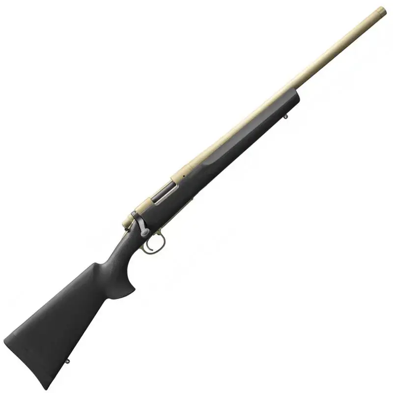 Remington Firearms 85551 700 SPS Tactical Bolt 6.5 Creedmoor 22" 4+1 Black Fixed Hogue Pillar-Bedded Overmolded Synthetic Stock Tan Steel Receiver