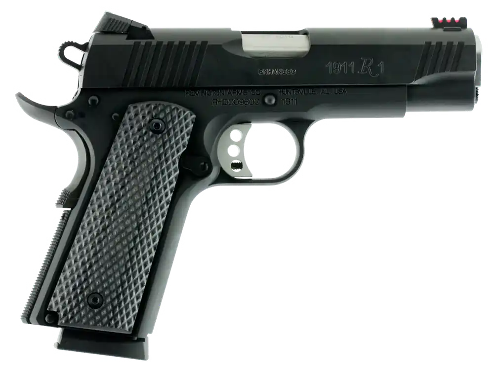 Remington Firearms 96492 1911 R1 Ultralight 45 ACP 4.25" 8+1 Black Laminate Gray Grip