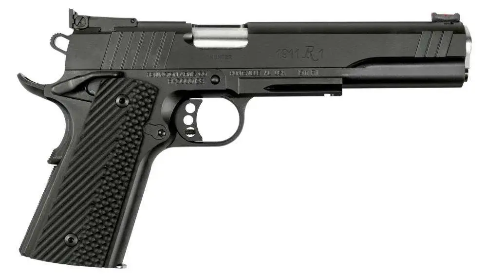 Remington Firearms 96679 1911 R1 Hunter 10mm Auto Long Slide 6" 8+1 Black PVD Black VZ G10 Grip