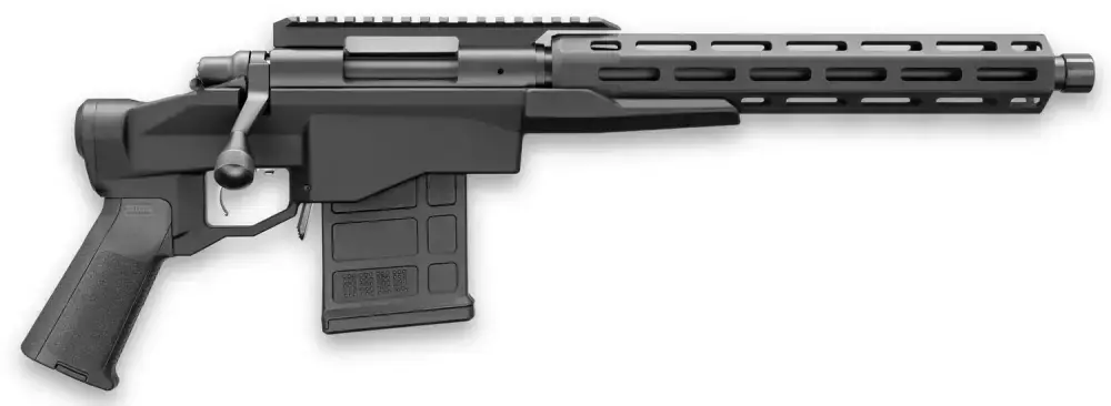 Remington Firearms 96815 700-CP Tactical Chassis 308 Win 12.50" 10+1 Black Cerakote Black Black Magpul MIAD Grip