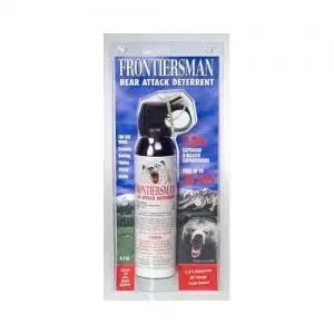 Sabre FBAD07 Frontiersman Bear Defense Frontiersman Bear Spray 9.2 oz w/Belt Holster