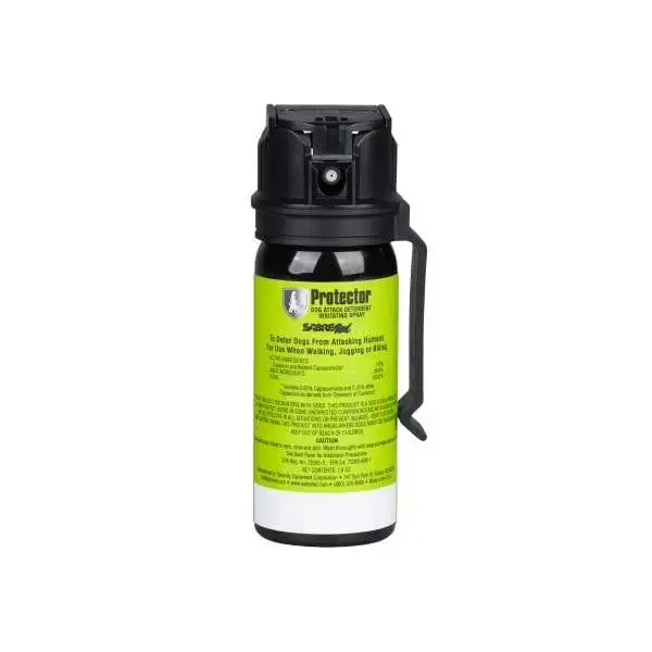 Sabre SRPMK3 Dog Spray Capsaicin 15 ft Range w/Belt Clip