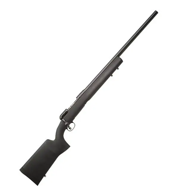 Savage 18139 10/110 FCP 308 Win 4+1 24" Matte Black Fixed HS Precision w/V-Block Stock Matte Black Right Hand