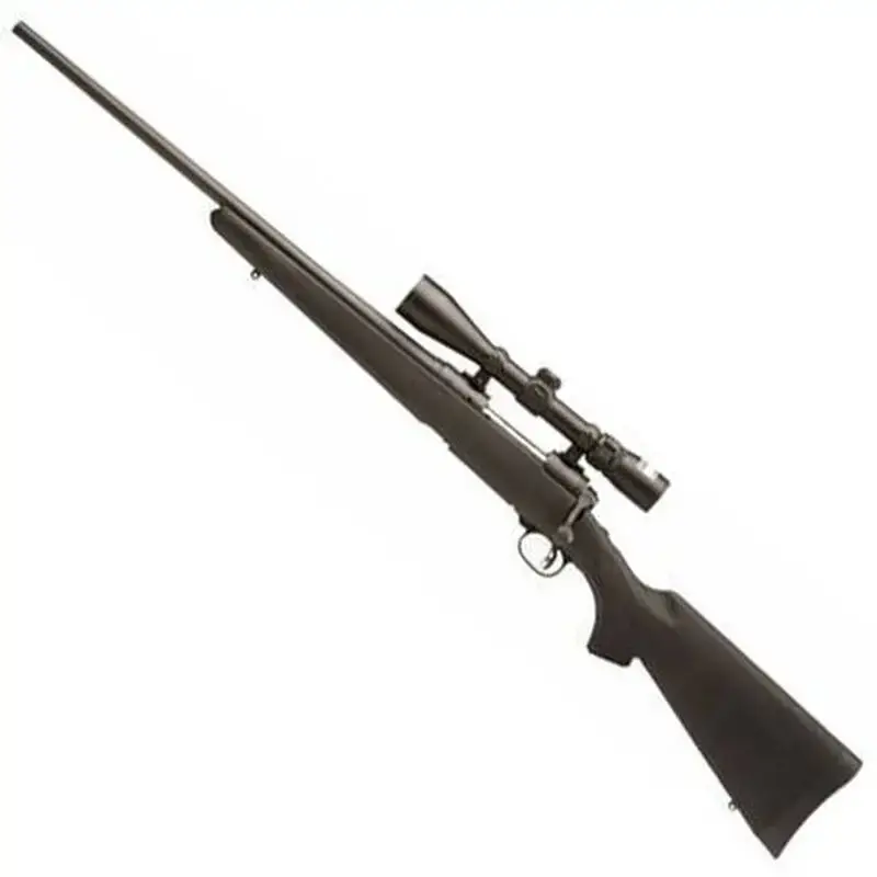 Savage 19711 11/111 Trophy Hunter XP Youth 243 Win 4+1 20" Matte Black Left Youth/Compact Hand