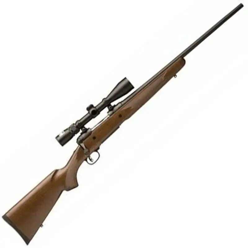 Savage 19716 10/110 Trophy Hunter XP 243 Win 4+1 22" Satin Hardwood Matte Black Right Hand