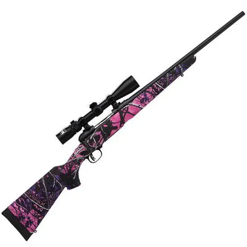 Savage 22207 11 Trophy Hunter XP Youth 7mm-08 Rem 4+1 20" Muddy Girl Matte Black Right Youth/Compact Hand