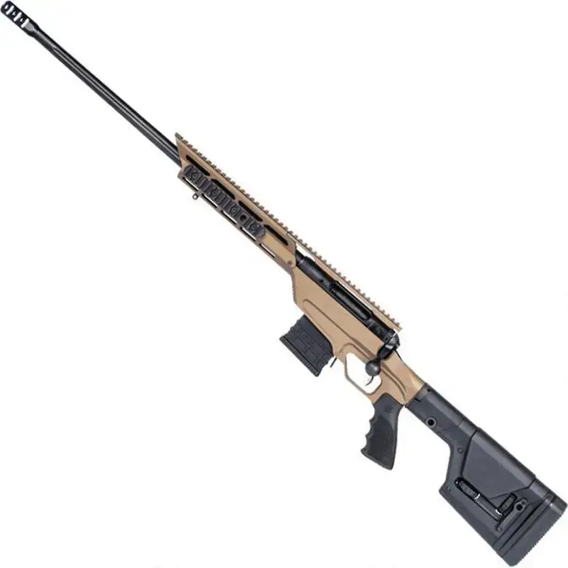 Savage 22869 10/110BA Stealth Evolution 300 Win Mag 24" 5+1 Bronze Cerakote Adjustable Magpul PRS Gen3 Stock LH