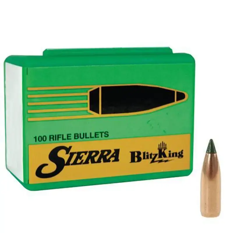 Sierra 1440M BlitzKing 22 Caliber .224 40 GR Spitzer Moly Coated 500 Box