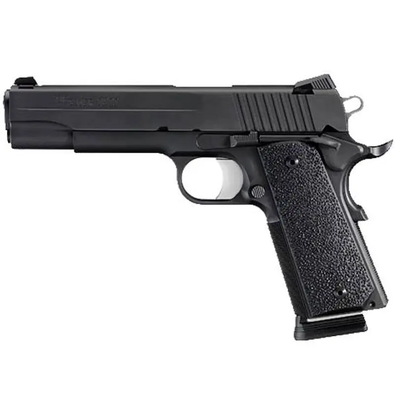 Sig Sauer 191145BXO 1911 STX 45 ACP Single 5" 8+1 Black Ergo XT Extreme-Use Grip Black Nitron Stainless Steel Slide