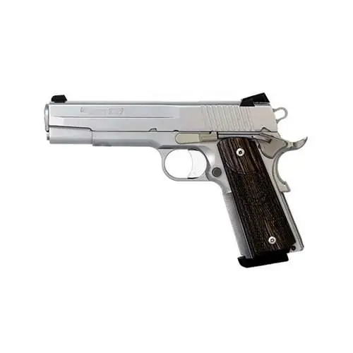 Sig Sauer 191145SSSCA 1911 Full Size *CA Compliant* 45 ACP Single 5" 8+1 Blackwood Grip Stainless Steel Slide