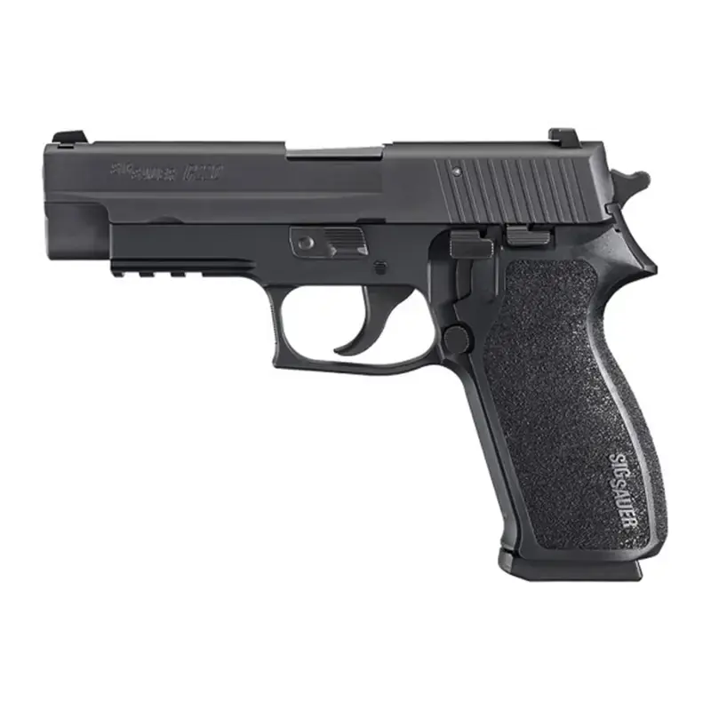 Sig Sauer 220R45BSS P220 Full Size 45 ACP Single/Double 4.40" 8+1 Black 1-Piece Ergo Grip Black Nitron Stainless Steel Slide