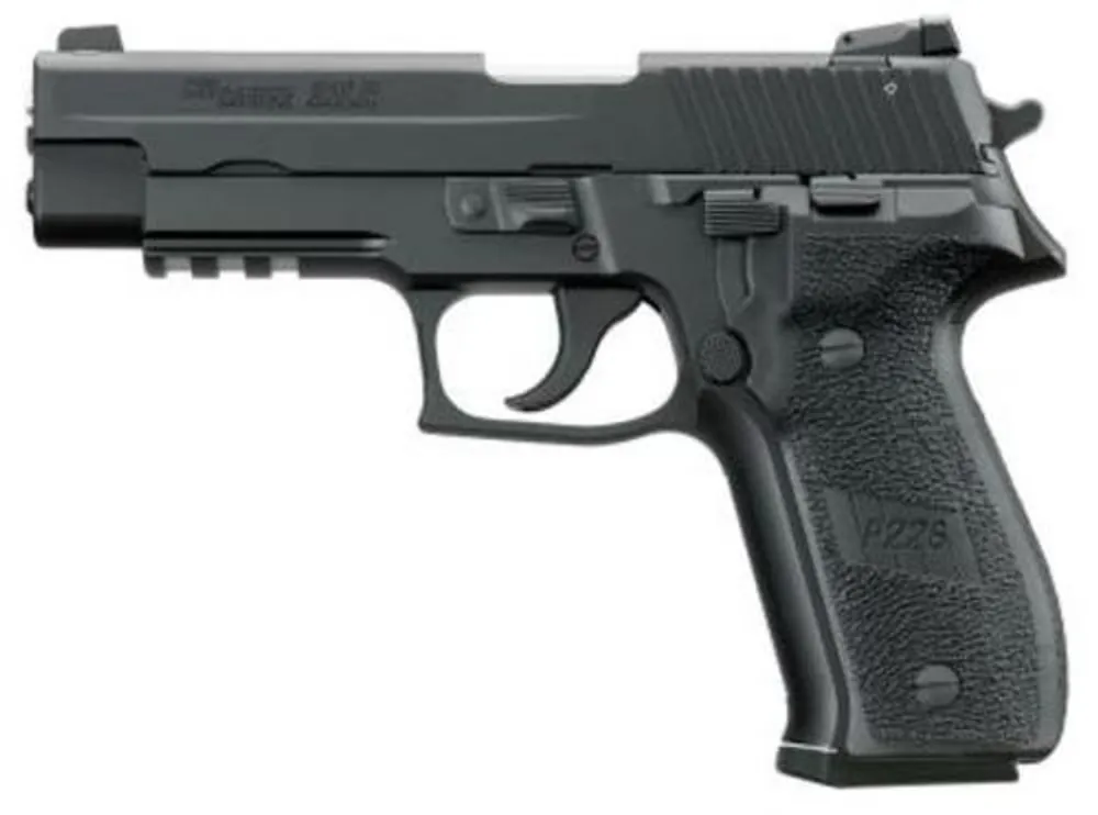Sig Sauer 226R22BAS P226 Full Size Single/Double 22 Long Rifle (LR) 4.60" 10+1 Black 1-Piece Ergo Grip Black Hard Coat Anodized