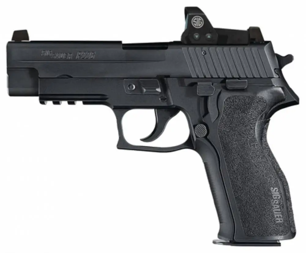 Sig Sauer 226R9BSSRX P226 Full Size RX Single/Double 9mm Luger 4.40" 10+1 Black 1-Piece Ergo Grip Black Nitride Stainless Steel