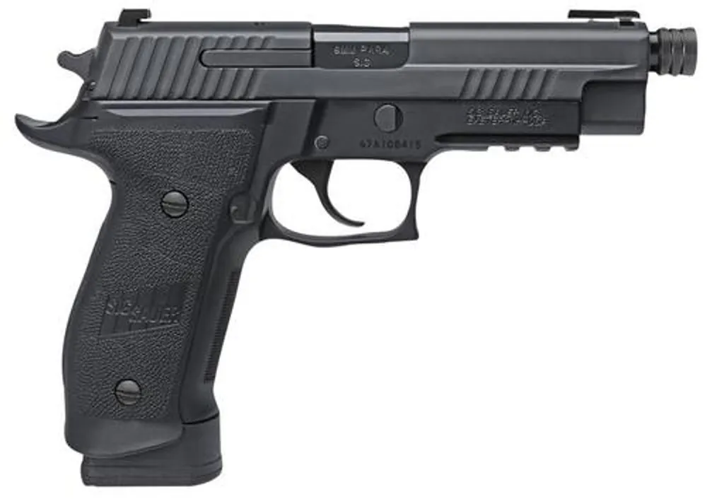 Sig Sauer 226R9TACOPSTB P226 Full Size Tacops Single/Double 9mm Luger 4.40" TB 10+1 Black Polymer Magwell Grip Black Nitron Stainless Steel