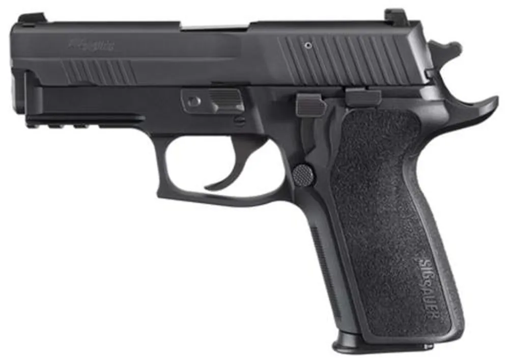 Sig Sauer 229R40ESECA P229 Compact Enhanced Elite *CA Compliant 40 S&W Single/Double 3.90" 10+1 Black 1-Piece Ergo Grip Black Nitron Stainless Steel Slide