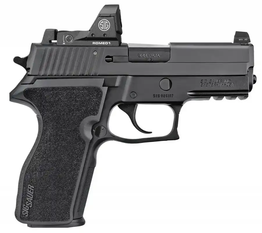 Sig Sauer 229R9BSSRX P229 RX 9mm Luger 3.90" 10+1 Black 1-Piece Ergo Grip Black Nitron Stainless Steel