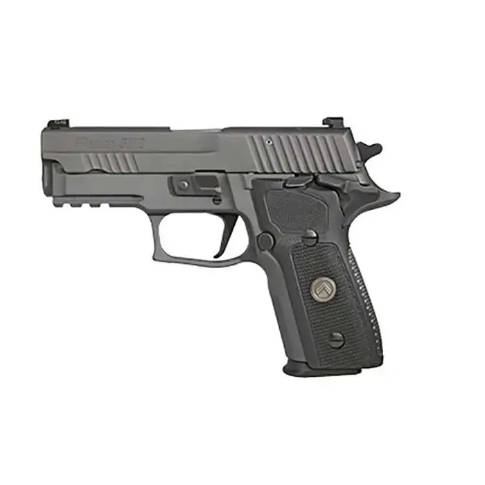 Sig Sauer 229R9LEGIONSAO P229 Compact Legion SAO 9mm Luger 3.90" 10+1 Legion Gray Cerakote Elite Black G10 Grip