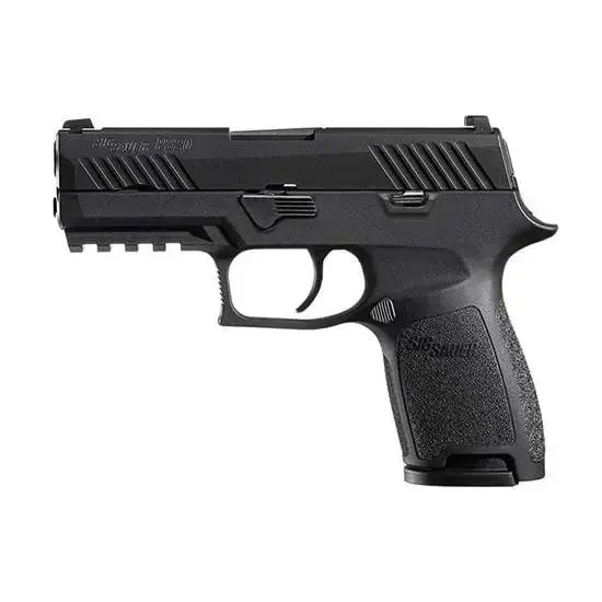 Sig Sauer 320C9B10 P320 Compact 9mm Luger 3.90" 10+1 Black Black Polymer Grip