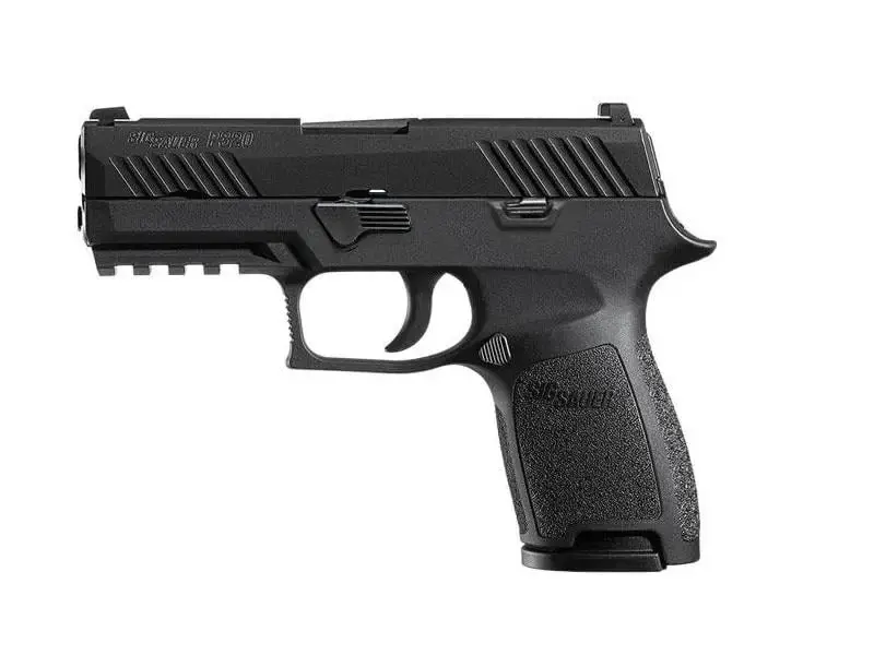 Sig Sauer 320C9BSS10 P320 Compact 9mm Luger 3.90" 10+1 Black Nitron Stainless Steel Black Grip