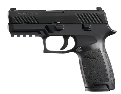 Sig Sauer 320CA357BSS P320 Carry 357 Sig 3.90" 14+1 Black Polymer Grip/Frame Grip Black Nitron Stainless Steel