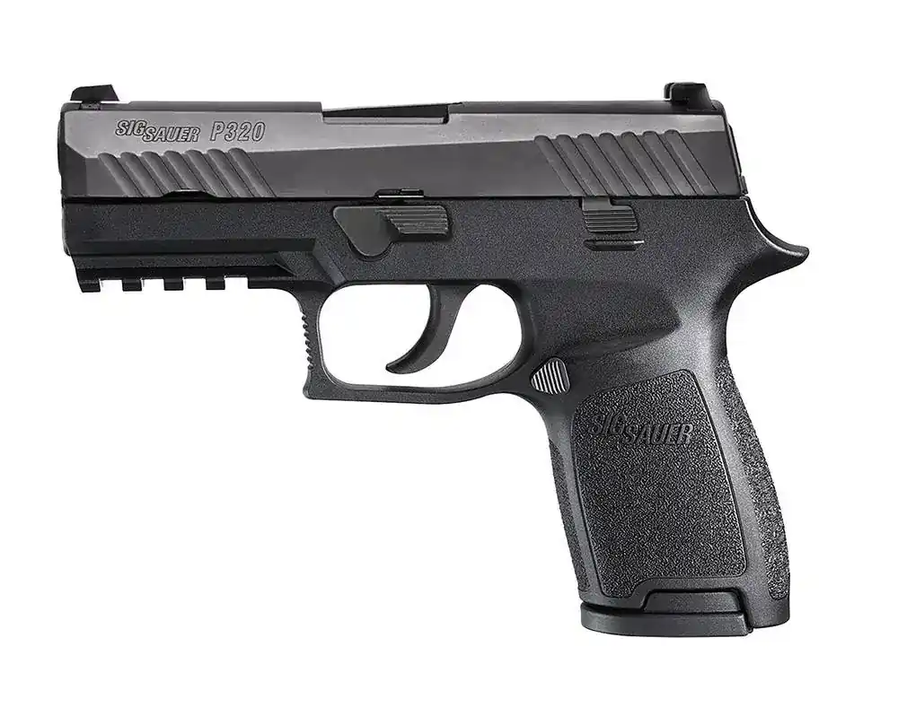Sig Sauer 320CA357BSS10 P320 Carry 357 Sig 3.90" 10+1 Black Nitron Stainless Steel Black Polymer Grip