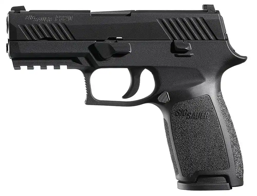 Sig Sauer 320CA9BSS P320 Carry 9mm Luger 3.90" 17+1 NS Black Polymer Grip/Frame Grip Black Nitron Stainless Steel