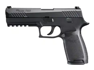Sig Sauer 320F9BSS P320 Full Size 9mm Luger 4.70" 17+1 NS Black Polymer Grip/Frame Grip Black Nitron Stainless Steel