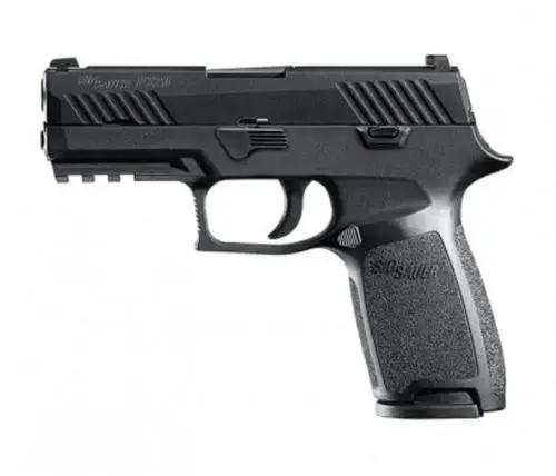 Sig Sauer 320F9BSS10 P320 Full Size Double 9mm Luger 4.70" 10+1 Black Polymer Grip Black Nitron Stainless Steel