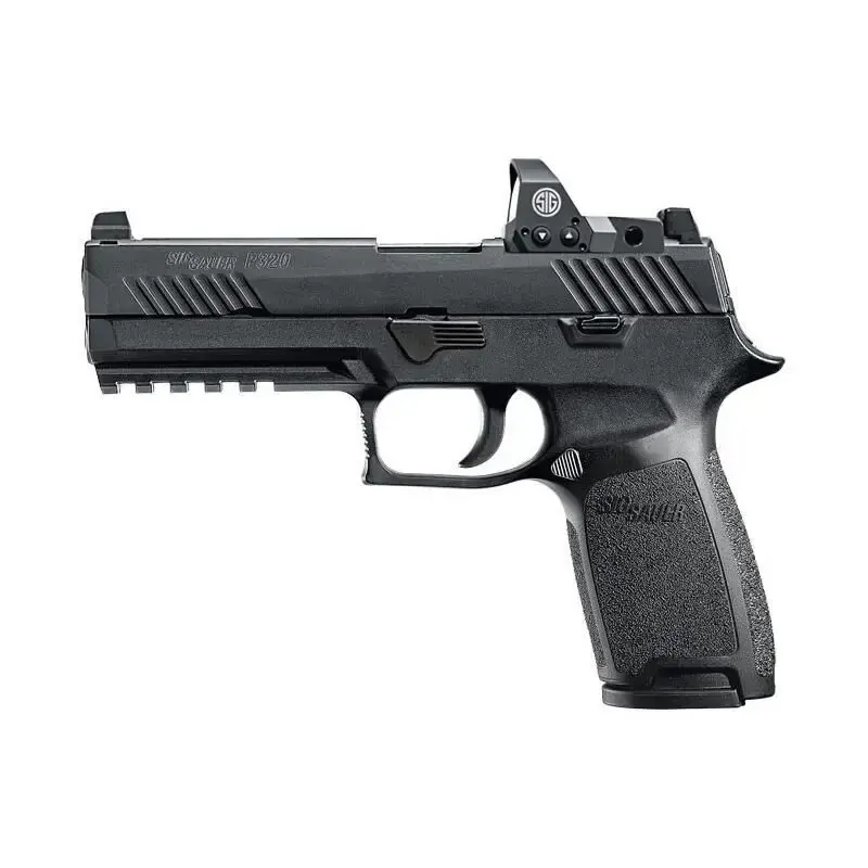 Sig Sauer 320F9BSSRX10 P320 Full Size RX Double 9mm Luger 4.70" 10+1 Black Polymer Grip Black Nitron Stainless Steel