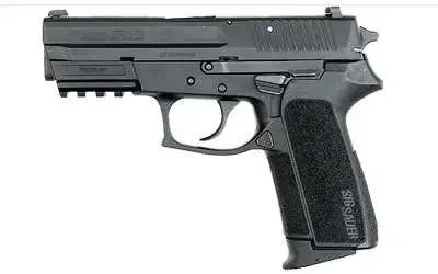 Sig Sauer E202240B SP2022 Full Size 40 S&W 3.90" 12+1 Black Black Polymer Grip