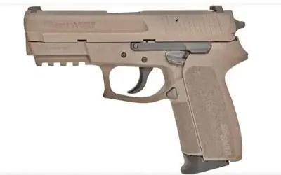 Sig Sauer E20229FDE SP2022 Full Size 9mm Luger 3.90" 15+1 Flat Dark Earth Polymer Grip Flat Dark Earth PVD Stainless Steel