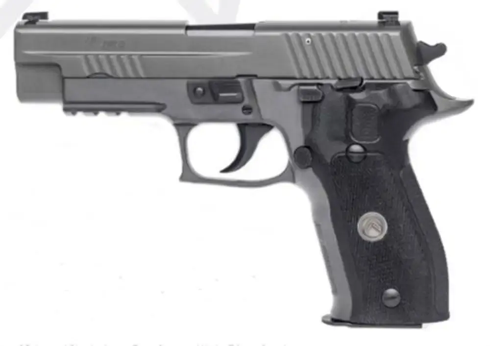 Sig Sauer E26R40LEGION P226 Full Size Legion 40 S&W Single/Double 4.40" 12+1 Black G10 Grip Gray PVD Stainless Steel Slide