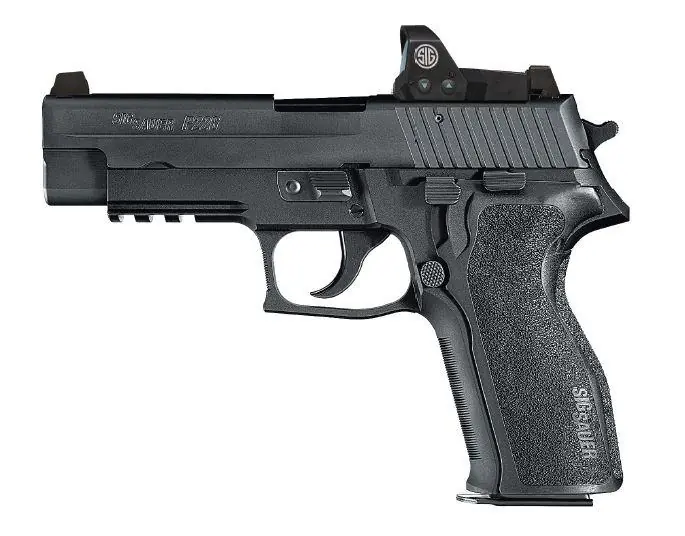 Sig Sauer E26R9BRX P226 Full Size RX Single/Double 9mm Luger 4.40" 15+1 Black 1-Piece Ergo Grip Black Nitron Stainless Steel