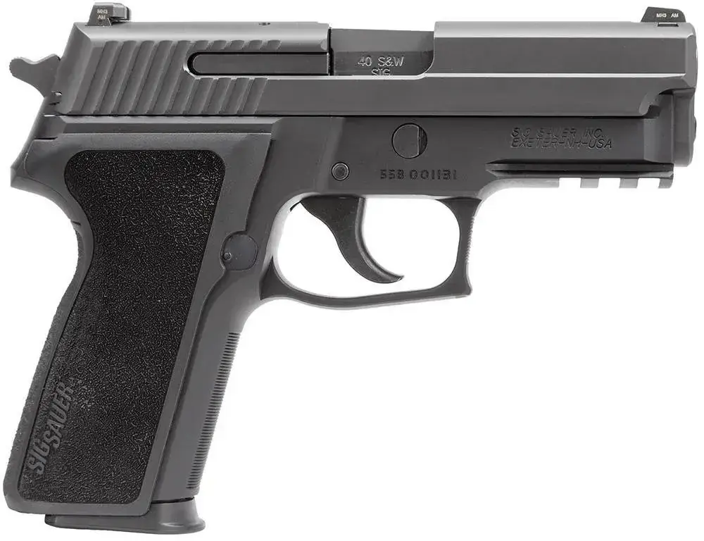 Sig Sauer E29R40BSS P229 Compact 40 S&W Single/Double 3.90" 12+1 Black 1-Piece Ergo Grip Black Nitron Stainless Steel Slide