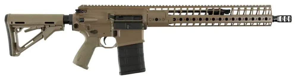 Sig Sauer 716 DMR G2 308 Win,7.62 NATO 16" 20+1 Flat Dark Earth Cerakote Adjustable Telescopic Stock