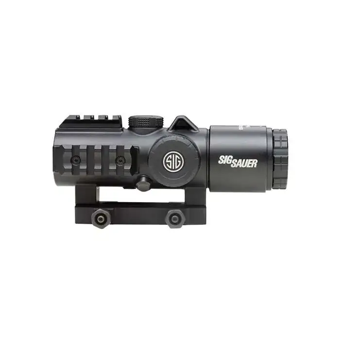 Sig Sauer Electro-Optics SOB53101 Bravo5 5x 30mm Obj Illuminated Horseshoe Dot 5.56/7.62 Black