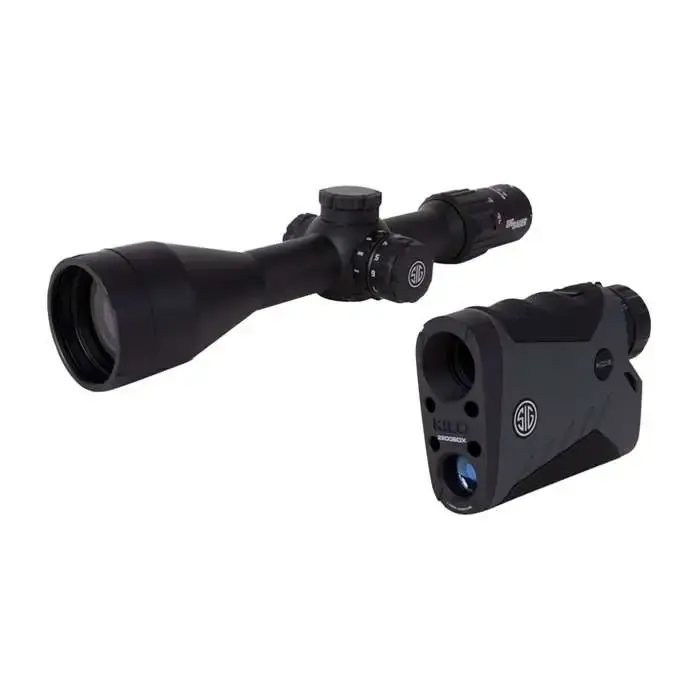 Sig Sauer Electro-Optics SOK22BDX01 Kilo BDX Combo 7x 3400 yds 6.78 Degrees FOV Black/Gray
