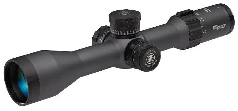 Sig Sauer Electro-Optics Tango6 4-24x 50mm Obj 24.7-4.6 ft @ 100 yds FOV 34mm Tube Graphite Illuminated MOA