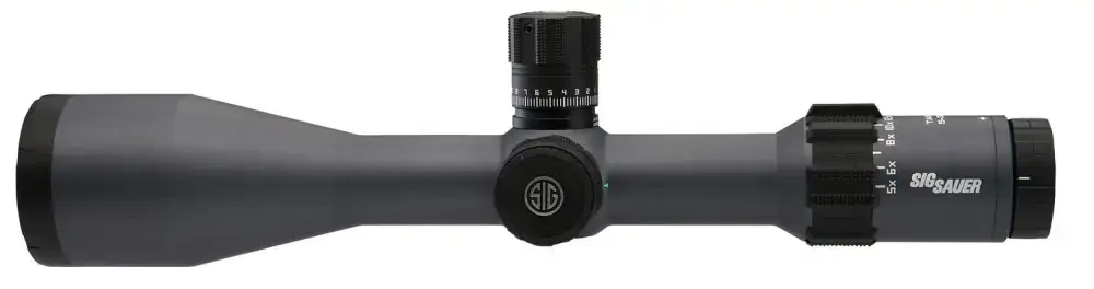 Sig Sauer Electro-Optics Tango6 5-30x 56mm Obj 20.2-3.4 ft @ 100 yds FOV 34mm Tube Black Illuminated MOA