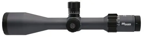 Sig Sauer Electro-Optics Tango6 5-30x 56mm Obj 20.2-3.4 ft @ 100 yds FOV 34mm Tube Graphite Gray Illuminated MRAD Crosshair