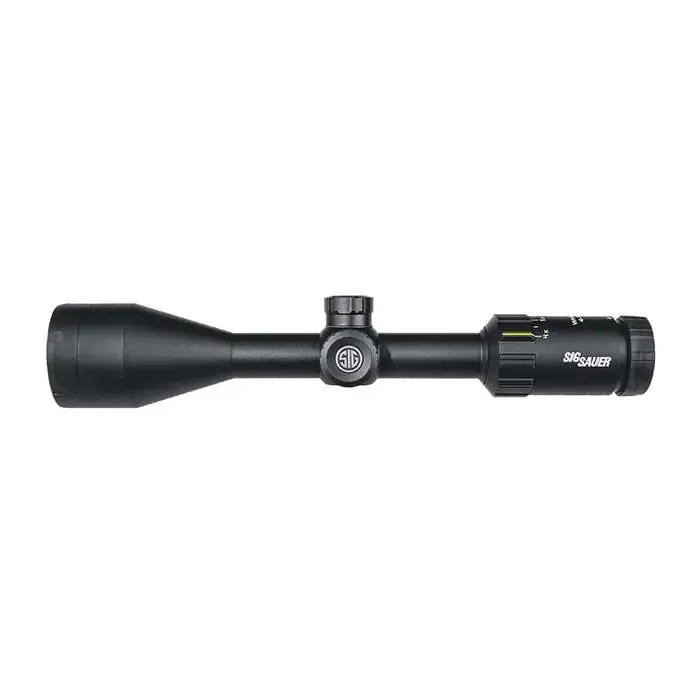 Sig Sauer Electro-Optics SOW34203 Whiskey3 4-12x 50mm Obj 24.80-8.27 ft @ 100 yds FOV 1" Tube Black Finish BDC-1 Quadplex (SFP)
