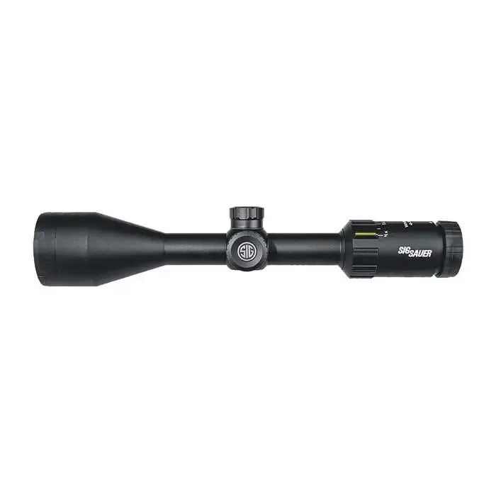 Sig Sauer Electro-Optics SOW34205 Whiskey3 4-12x 50mm Obj 24.80-8.27 ft @ 100 yds FOV 1" Tube Black Finish Illuminated Hellfire Quadplex (SFP)
