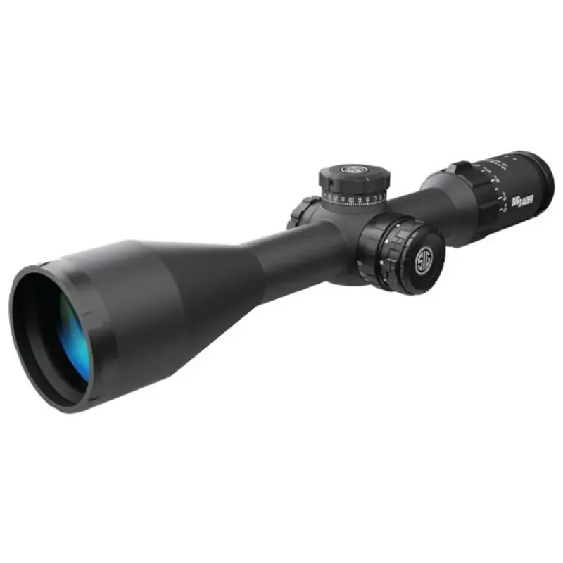 Sig Sauer Electro-Optics SOW53015 Whiskey5 3-15x 44mm Obj 34.1-6.8 ft @ 100 yds FOV 30mm Tube Black Finish Illuminated MOA Milling Hunter