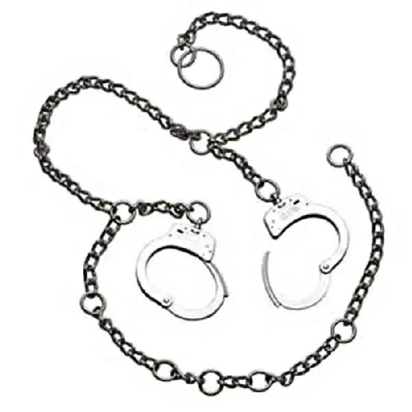 S&W 1800 BELLY CHAIN NK RESTRAINT CHAIN W/CUFFS