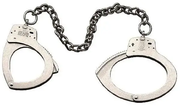 Smith & Wesson 350121 1900 Leg Iron Cuffs Nickel