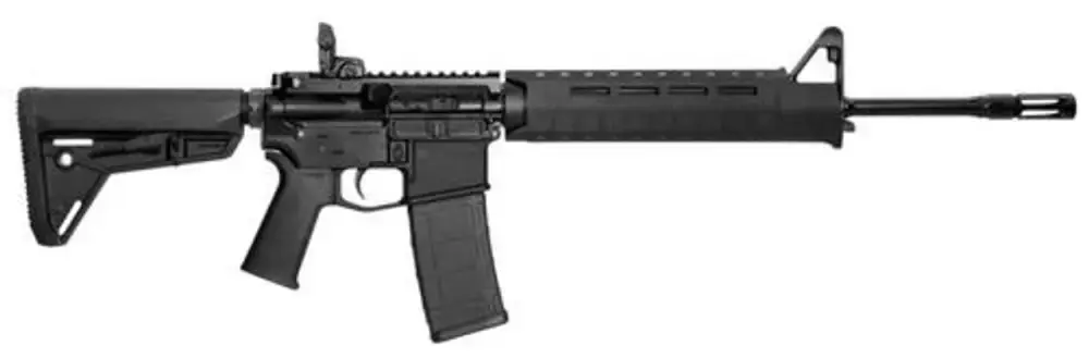 Smith & Wesson LE 11512 M&P15 Magpul MOE Semi-Automatic 223 Remington/5.56 NATO 16" 30+1 Magpul MOE SL Black Stk Black Armornite