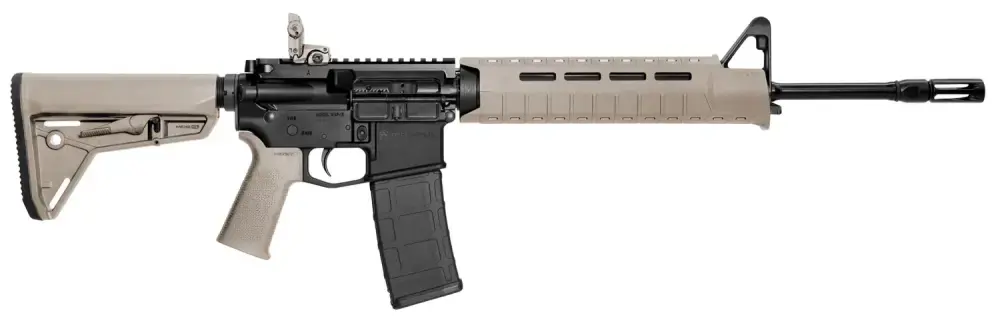 Smith & Wesson LE 11513 M&P15 Magpul MOE Semi-Automatic 223 Remington/5.56 NATO 16" 30+1 Magpul MOE SL Flat Dark Earth Stk Black Armornite